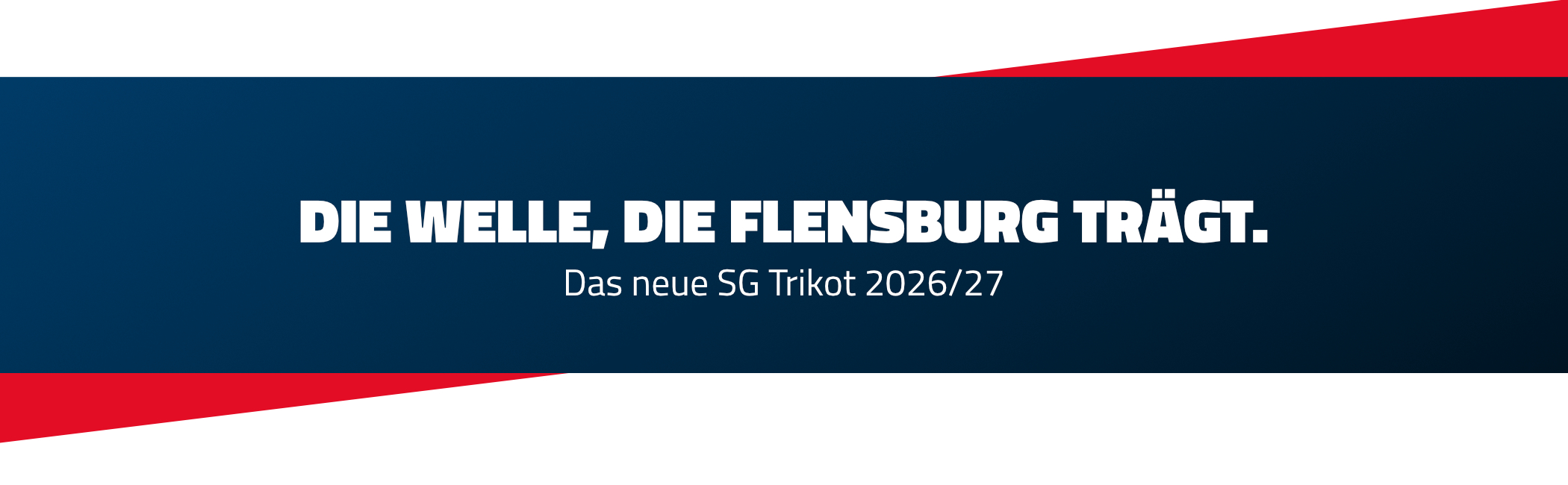 Die Welle, die Flensburg trägt. 