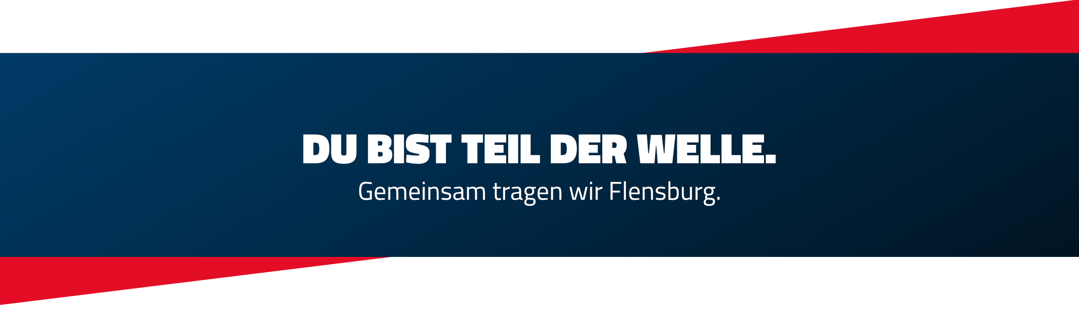 Du bist Teil der Welle.
