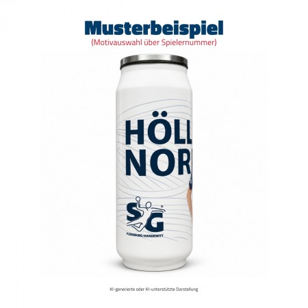 SG Edelstahldose BLAU-ROT-WEISS 